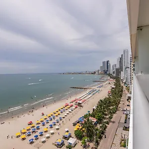 Palmetto 1204 Sea View Bocagrande Apartamento